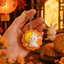 QEARY Bánh Trung Thu Thỏ Nhỏ Móc Khóa, Động Vật Hoạt Hình 3D Trung Thu Mặt Dây Chuyền Lễ Hội, Kawaii Sáng Tạo Nhẹ Di Động Mini Bánh Trung Thu Thỏ Móc Khóa Dự Tiệc Ủng Hộ