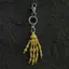 # HB # Dark Punk Skull Hand Ro Móc khóa Charm Hợp thời trang Niche Bag Mặt dây chuyền Subculture Kim loại Móc khóa Túi quà tặng quyến rũ.