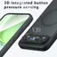 YJD Ốp Lưng Cho Vivo X300FE Matte Họa Tiết Túi Khí Thu Hút Từ Tính Không Bao Giờ Biến Màu Vàng Chống Rơi Điện Thoại