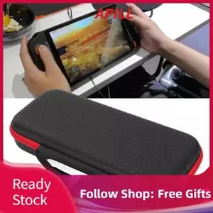 Apill Hộp đựng máy chơi game cầm tay EVA nhẹ cho trò chơi (Dây kéo màu đỏ) [trò chơi điện tử]