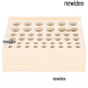 Giá đỡ dụng cụ NEWIDEA, Giá đỡ công cụ cấu trúc rắn đa rãnh, cung cấp thủ công 46 lỗ Chất liệu gỗ thông Vị trí máy tính để bàn Đồng hồ Dụng cụ cơ sở thủ công DIY