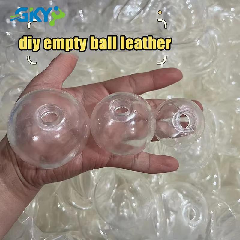 GKY 1 2 Chiếc DIY Ball Shell Da Rỗng Đồ Chơi Handmade Cho Tùy Chỉnh Đàn Áp Giảm Căng Thẳng Bóng Mềm Rebound Cover Home Party Sử Dụng GKY