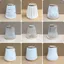 E14 Vít Đèn Chùm Đèn 32cm Vỏ Mới Hiện Đại Đơn Giản Trong Suốt Chụp Đèn Phụ Kiện Kính Pha Lê Lampshade S9JG