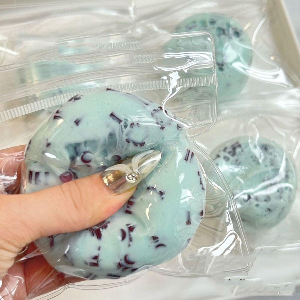 LACYES Bóp Đồ Chơi, Bơ Cảm Thấy Tươi Pinch Đồ Chơi, Lừa Mô Phỏng Sáng Tạo Thực Tế Handmade Bóng Đồ Chơi Trẻ Em Sinh Nhật
