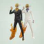 ONE PIECE Vinsmoke Sanji Nhân Vật Hành Động Đen Trắng Phù Hợp Với Anime Sưu Tập Đồ Chơi Mô Hình