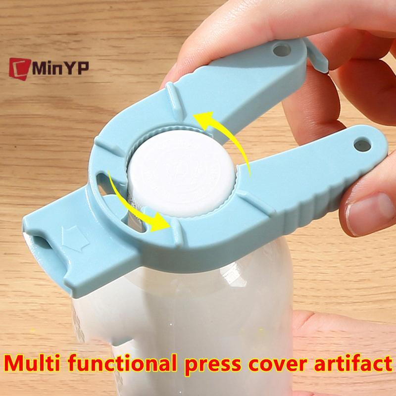 CMinYP 2 Cái Dụng Cụ Mở Chai Đa Năng Nhựa Dụng Cụ Mở Hộp Nước Kẹp Bình Nắp Bình Tẩy Kéo Tab Canh Cho Người Yếu Tay Người Cao Tuổi Vinh Quang