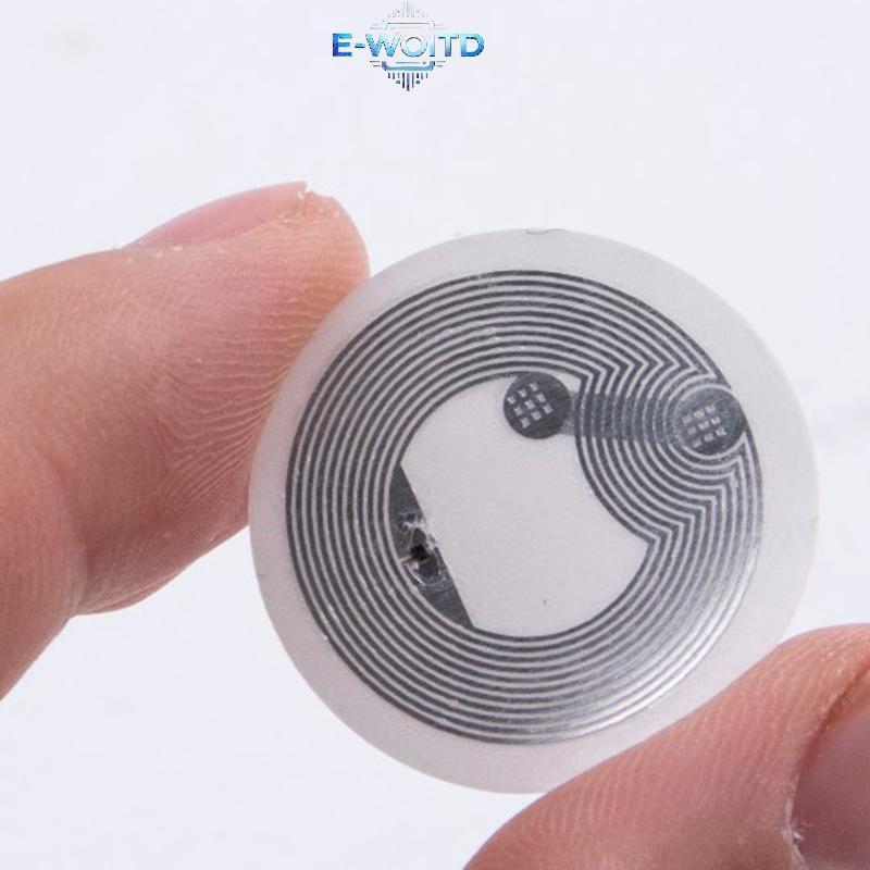 E-WOITD 2 / 20 Cái Rfid Nhãn Điện Tử Tần Số Cao 213nfc Chip Cảm Ứng Nfc Stier E-WOITD