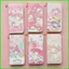 HT3 Sanrio mymelody Hoạt Hình Ví Nữ Dung Tích Lớn Nhiều Khe Cắm Thẻ Đa Năng Túi Đựng Thẻ Túi Bảo Quản T