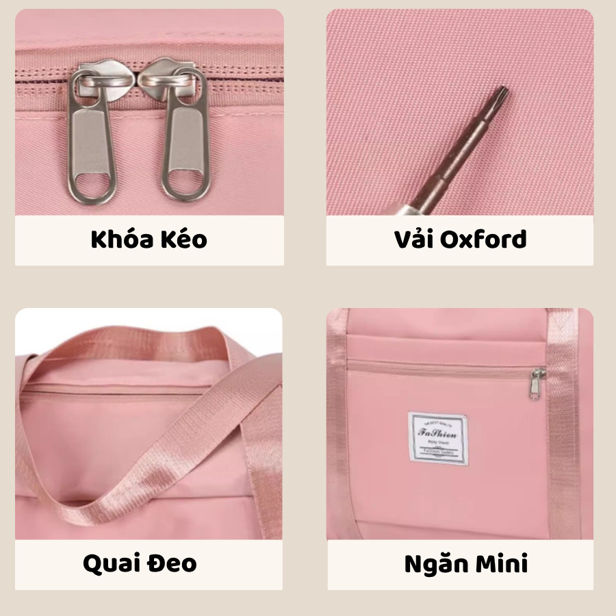 Túi Xách Du Lịch Đa Năng Cỡ Lớn ENODA HOME, Túi Du Lịch Đựng Quần Áo Chống Thấm Nước TUIDL001