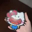 Ngộ nghĩnh Miệng Lớn HelloKitty Thành Phẩm Hoạt Hình Móc Khóa Mặt Dây Chuyền 6.22