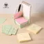 Hộp đựng giấy dán ghi chú Memo Pad, dành cho hộp đựng giấy dán 3x3 / Note kèm mẫu màu xám