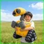 PS1 TƯỜNG · E Plushie Robot Dễ Thương Đồ Chơi Nhồi Bông Pixar Nhân Vật Phim Sưu Tập Búp Bê Sang Trọng SP1