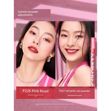 son bóng lì lâu trôi son bóng Colorkey Kolaqi Air Lip Gloss Velvet Matte Matte Lipstick Mùa Hè Nữ Sinh Viên Giá Rẻ Làm Trắng Môi Bóng