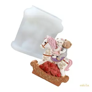 Exhila Dễ Dàng Phát Hành Khuôn Silicon Handmade Làm Khuôn Dụng Cụ Nướng Bánh Sáng Tạo