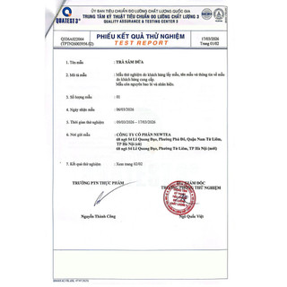 (HỎA TỐC) Trà Sâm Dứa Cao Cấp Newtea 300G - Dùng Pha Trà Đá, Trà Tắc, Trà Chanh