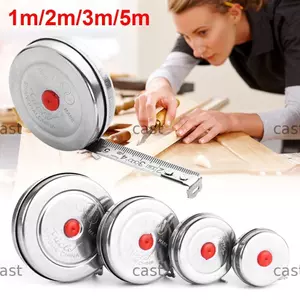 Thước băng CAST Thước băng thép không gỉ cầm tay 1m 2m 5m