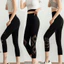 Quần legging lưới nữ PYCOU, Quần dài thời trang eo cao rỗng, Quần tập Yoga co giãn thoáng khí cho nữ