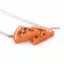 DARON Best Forever Vòng cổ, Mặt dây chuyền Pizza tình bạn bằng hợp kim, Trang sức thời trang Vòng cổ thực phẩm Kết hợp Vòng cổ BFF Tình bạn