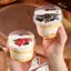 10 Chiếc Cốc Pudding Dùng Một Lần Không Chứa BPA Tròn Trong Suốt Có Nắp Thìa Cho Mousse Jelly Dã Ngoại Trẻ Em Sna Phục Vụ [VN]