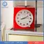 Đồng hồ bàn vuông sang trọng hiện đại Sleek Thiết kế để bàn Đồng hồ bấm giờ cho phòng khách Trang trí không gian làm việc
