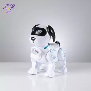 HFTOY Robot Lập Trình Chó Điện Tử Thú Cưng Đi Bộ Thông Minh Tương Tác Điều Khiển Cảm Ứng Đóng Thế Đồ Chơi Trẻ Em Giáo Dục Sớm ~