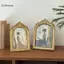 GCDHome Khung Ảnh Vintage, Khung Ảnh Trang Trí Công Sở Cổ Để Để Để Bàn Hoặc Treo Tường, Khung Ảnh Vàng Để Trang Trí Tường, Vàng HOT