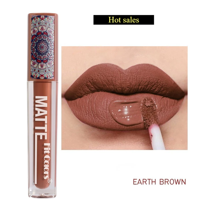 Fit Colors 6 Màu Son Tint Lì Lỏng Nhanh Khô Chống Nước Son Lì Lỏng Lâu Trôi L1181