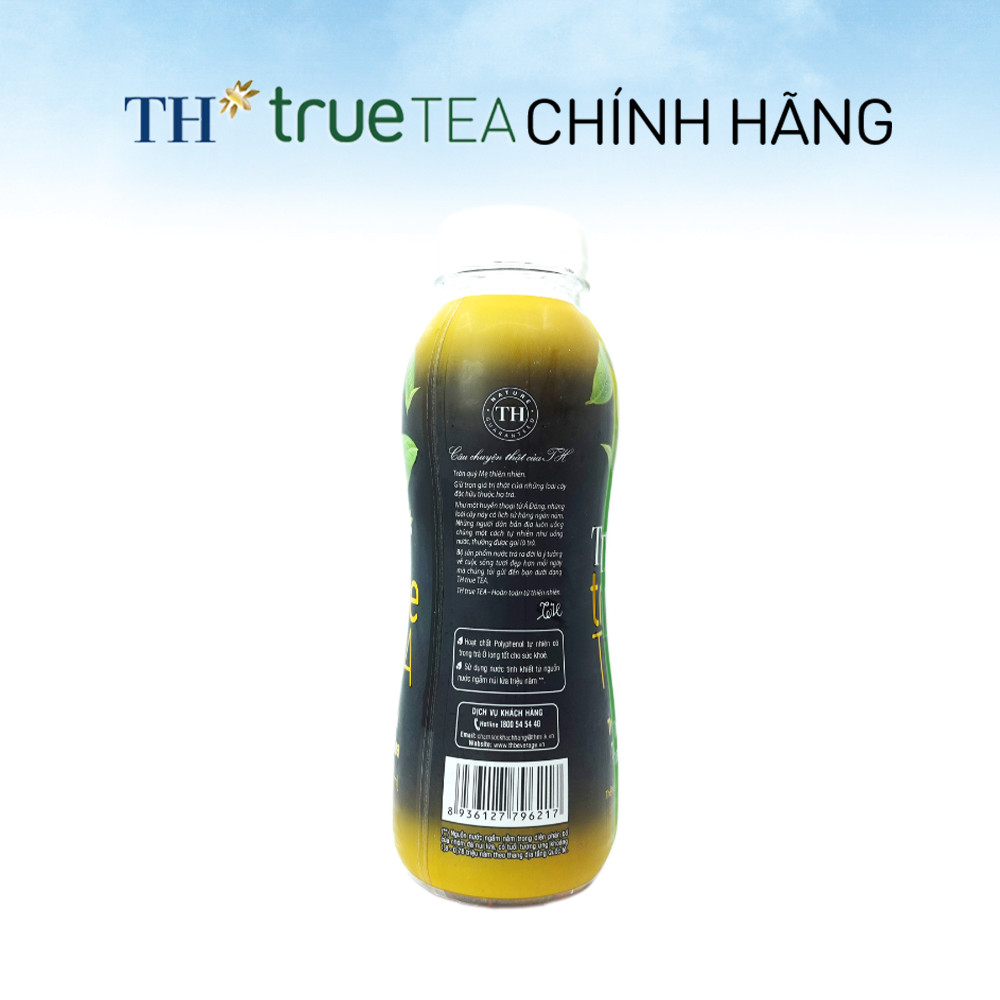Thùng Trà Ô Long hương vị tự nhiên TH true TEA milk 350ml (24 Chai)