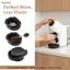 Luckyew Bộ chuyển đổi có thể tái sử dụng cho máy pha cà phê Dolce Gusto Giải pháp Pod thân thiện với môi trường cho văn phòng tại nhà và quán cà phê TQ
