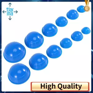 12 Chiếc Màu Xanh Chăm Sóc Sức Khỏe Hút Chân Không Cốc Hút Silicon Massage