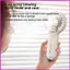 Quạt phun sương di động Xịt nước Mister Fan 3 tốc độ Thiết bị làm mát bằng điện cho trẻ em Phụ nữ làm mát du lịch cho lyuvn