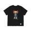 Áo thun thể thao và giải trí in hình NoLife Bear Boxing, cotton cao cấp 100%, sẵn hàng