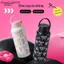 {AKIN} Bình nước bằng thép không gỉ 1000ml Bình giữ nhiệt cách nhiệt chân không chất lượng cao có tay cầm cho trường học văn phòng {a}