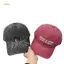 PNPIA- Mũ bóng chày Denim đau khổ thời trang với áo mềm mại và Cotton giặt phong cách thường ngày