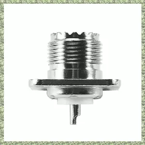 UHF Nữ SO239 Bảng Điều Khiển Khung Xe Gắn Mặt bích Sàn Gắn Đầu Nối Cốc Hàn