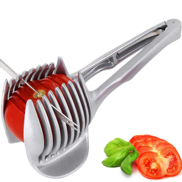Dụng cụ cắt chanh tiện dụng bằng thép không gỉ 304 Máy thái chanh cà chua Máy thái trứng cà chua Dụng cụ cắt trái cây 6MGD