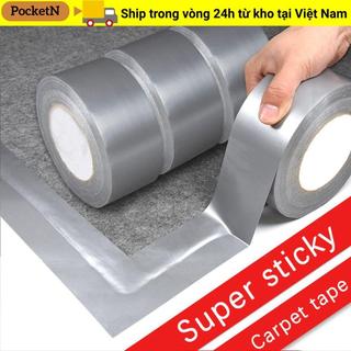 POCKETN 10M / 20M Thảm Ràng Buộc Tầng Hạng Nặng Gói Băng Dính Chống Thấm Nước