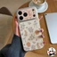 Ốp Điện Thoại Thỏ Dễ Thương Cho OPPO A98 A96 A80 A60 A79 A78 A77 A76 A58 A57 A56S A54S A95 A94 A92 A9 A74 A73 A72 5G 4G Bìa Hoạt Hình Hoa Thanh Lịch Mờ Vỏ Mềm