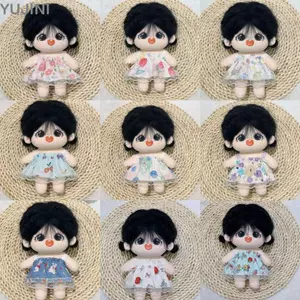 Váy công chúa YUJUNI, Phụ kiện dễ thương Búp bê Quần áo đáng yêu, Trang trí quần áo Búp bê Cotton 20cm / Búp bê thần tượng EXO