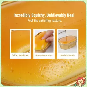 Squishy Chậm Phô Mai Bánh Mì Đồ Chơi Bóp Mềm Giảm Căng Thẳng Cảm Giác Thần Tài Đồ Chơi Cho Gia Đình Trò Chơi Thời Gian Đảng Ủng Hộ