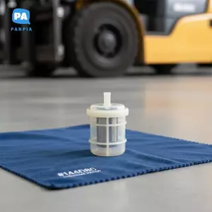 Bộ lọc nhiên liệu trong suốt lưu lượng cao đa năng Bộ phận chống rỉ sét cho ô tô, xe máy, máy cắt cỏ, máy cắt cỏ, thiết bị làm việc VN