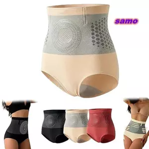 Quần lót nén SAMO, Quần short điêu khắc liền mạch co thắt bụng, Quần lót định hình eo cao để tập Yoga & mặc hàng ngày
