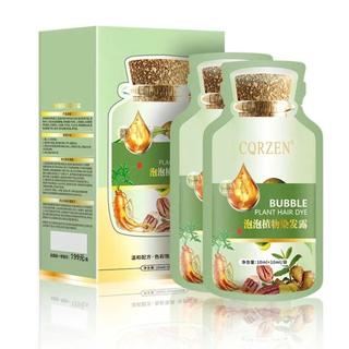 Thuốc nhuộm tóc thảo dược có thể che phủ tóc bạc và tóc nâu, nuôi dưỡng tóc, giúp tóc khỏe mạnh và bóng mượt.