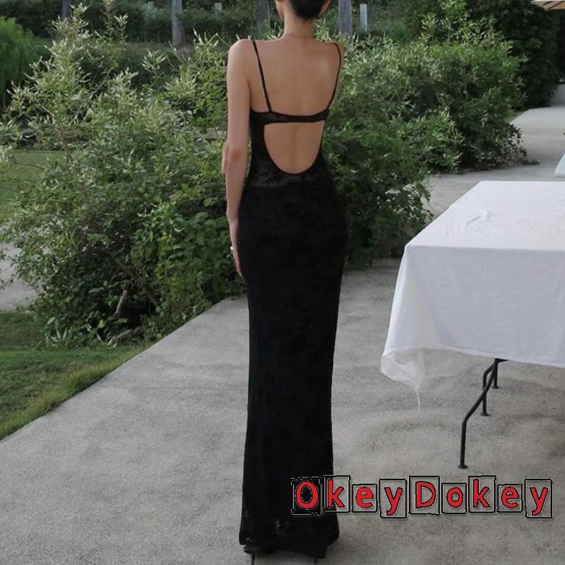 Đầm hoa mỏng sheer ren cho nữ với cổ chữ V và dây đeo spaghetti, phù hợp tiệc tùng