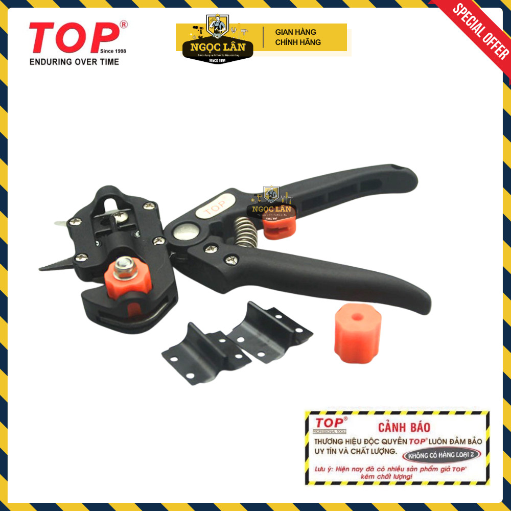 [Chính hãng TOP] Kéo ghép cành TOP, chiết cành, tỉa cành chuyên dụng đa năng kèm 2 lưỡi cao cấp