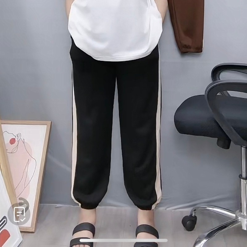 Quần Jogger Bigsize Nữ–Ống Rộng Ulzzang, Vải Dày Mềm Mịn, Thời Trang Dạo Phố QSSUON
