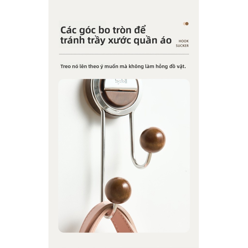 Móc hút đa năng không cần khoan, giá treo tường chắc chắn cho phòng tắm, nhà bếp, gia đình - Hàng hot