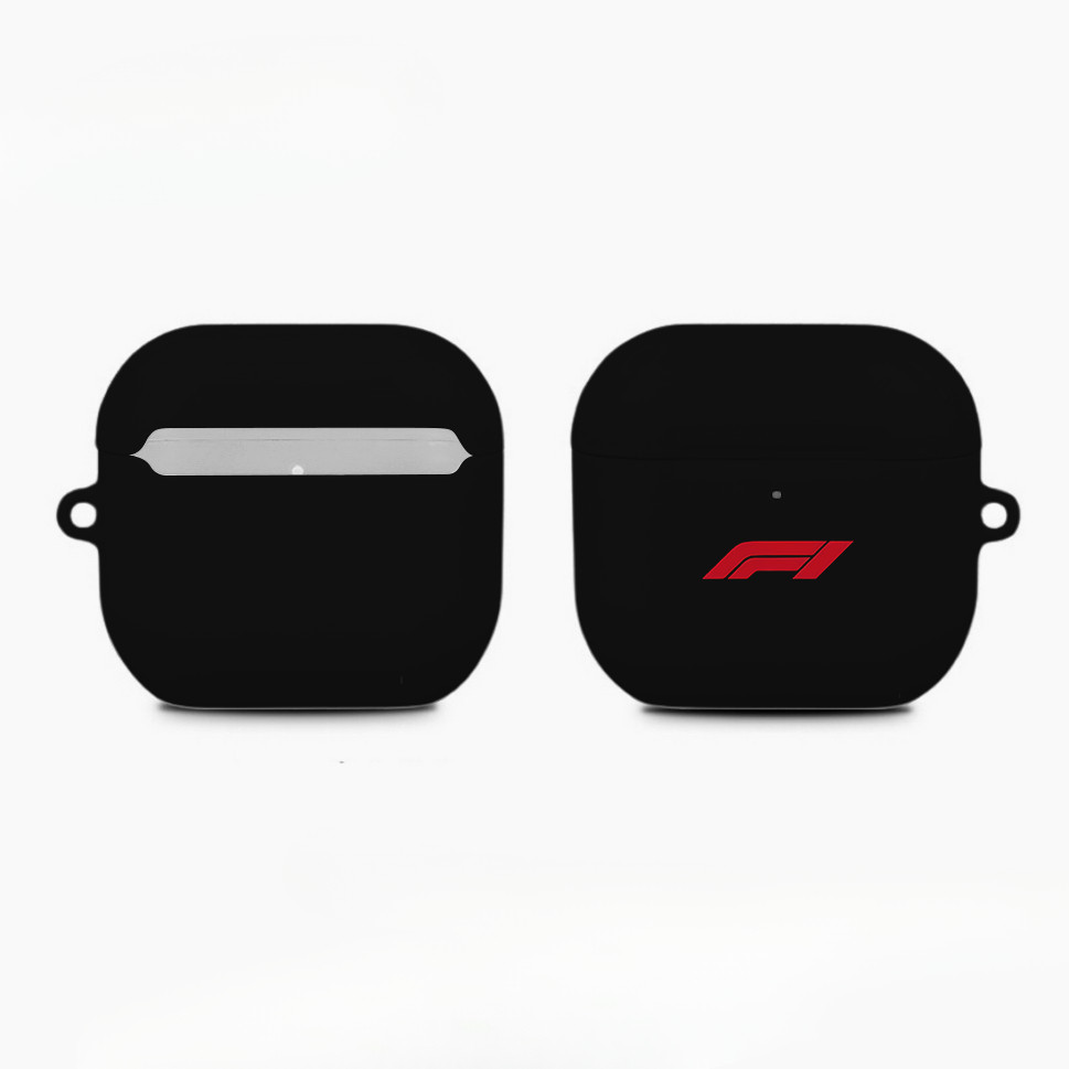 Ốp lưng Airpod logo màu đen F1 cho airpod1 / 2 / 3 / 4 pro pro pro2 ốp lưng cứng bóng