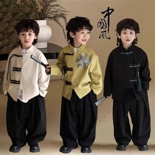 Trẻ Em Đường Phù Hợp Với Mùa Xuân Thu Trẻ Em Phong Cách Trung Hoa Han Quần Áo Trẻ Em Mới Phong Cách Trung Hoa Trung Học Cơ Sở Quần Áo Núi Quần Áo 25.9.8