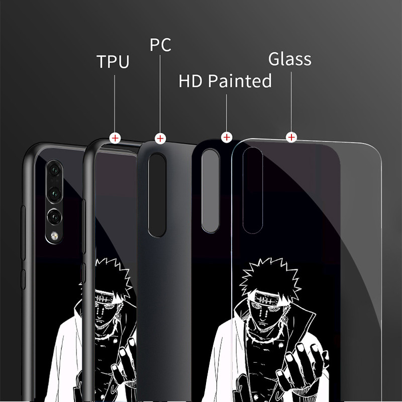 Naruto pain 06 Vỏ Điện Thoại Kính Cho Xiaomi Redmi Note 14 13 Pro Plus 12 4G 11 10 5G 9